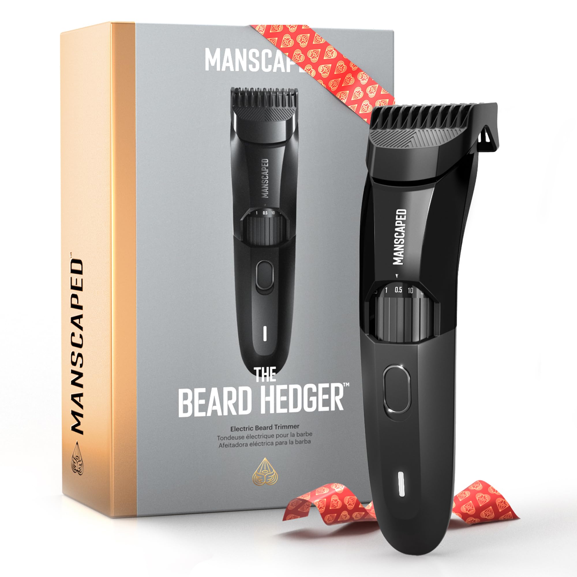 MANSCAPED Beard Hedger zoom wheel enables precise 20 length trimming for any beard style