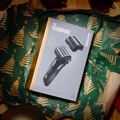 MANSCAPED The Chairman PRO SkinSafe four-blade foil delivers a close shave with gentle care.