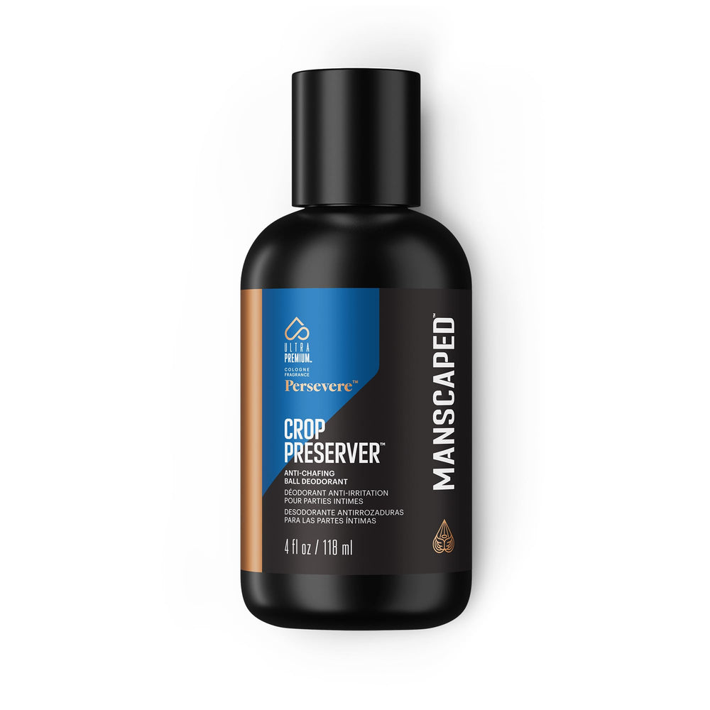 MANSCAPED Crop Preserver bottle front for all-day freshness.