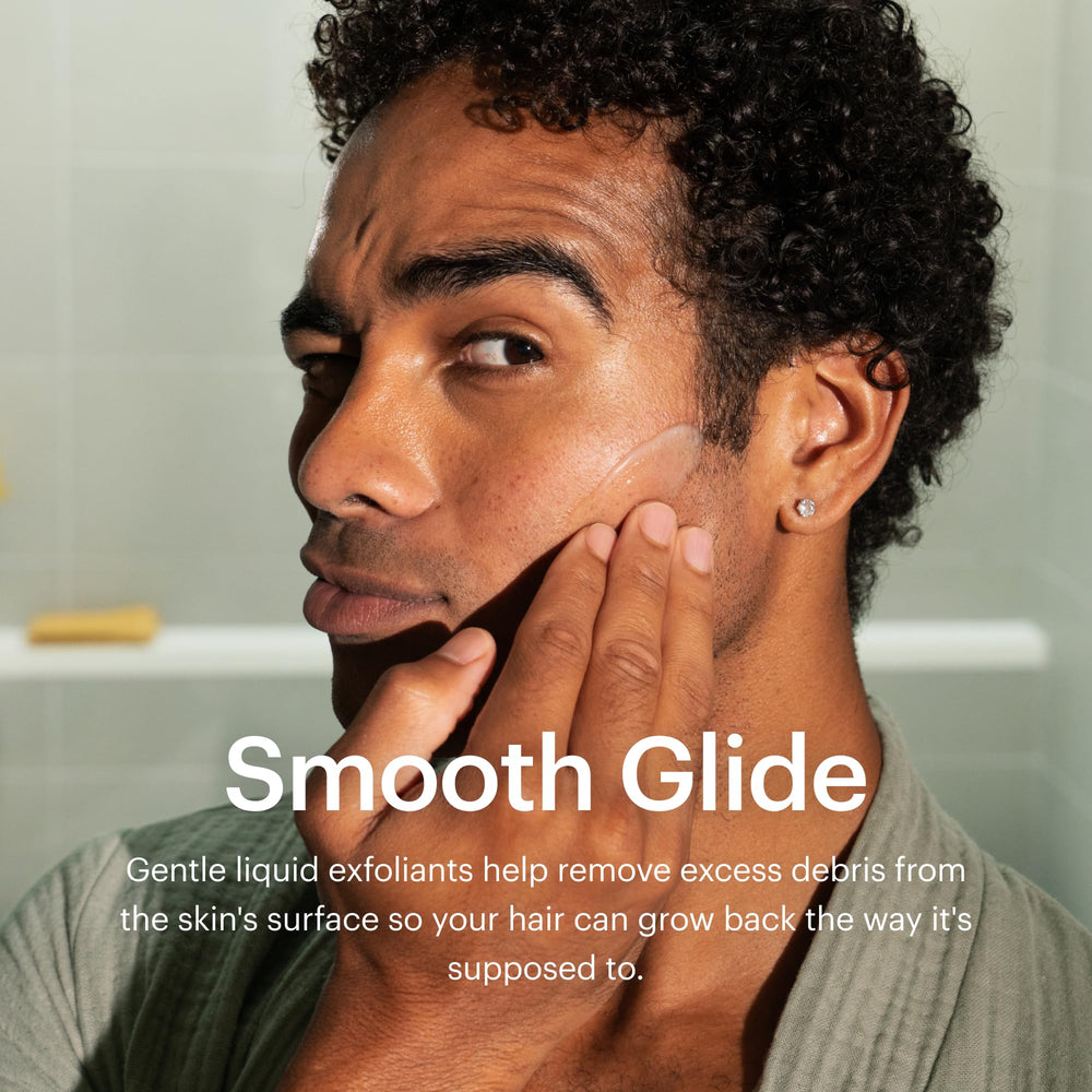 MANSCAPED Face Shave Soother dermatologist-tested badge for sensitive skin reassurance