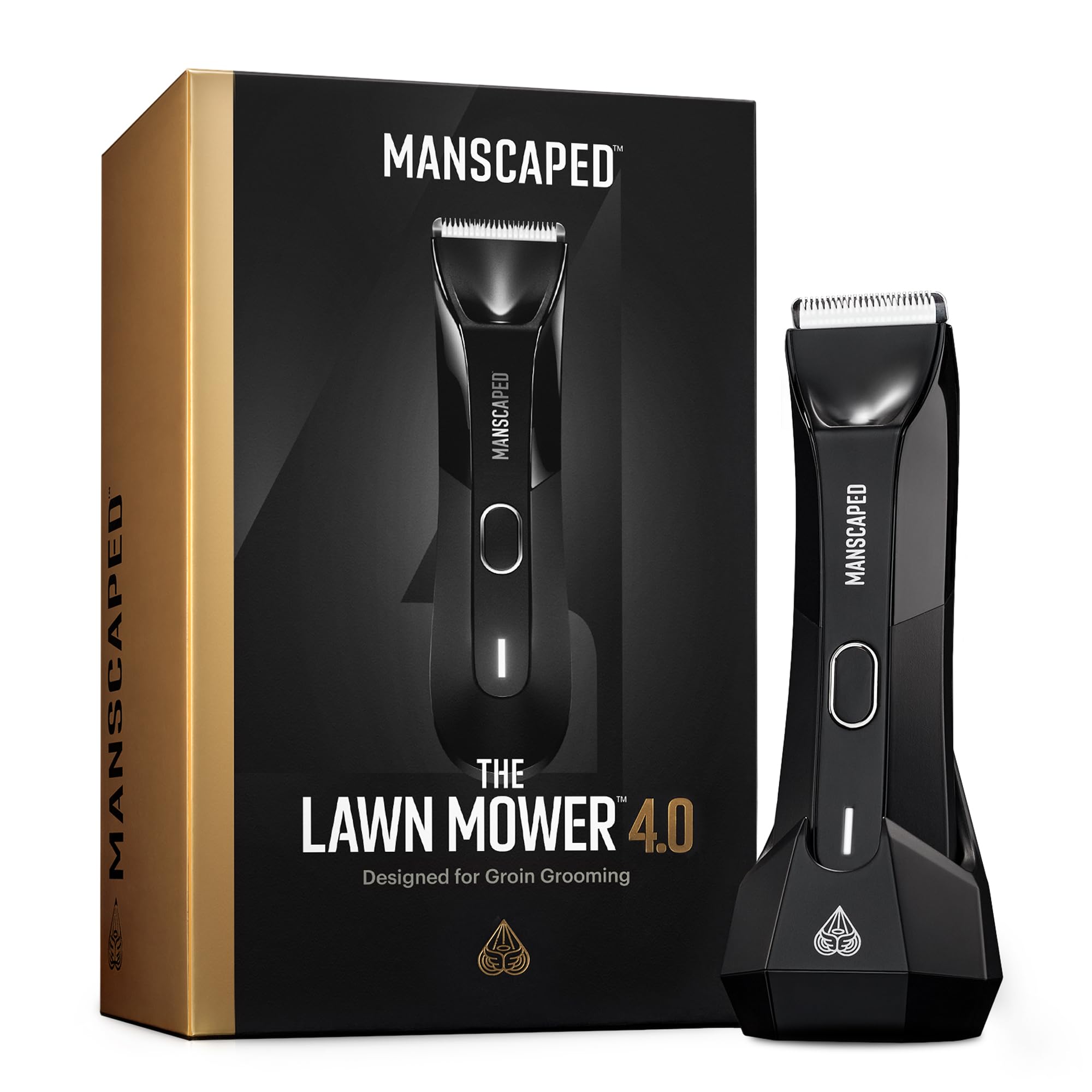 MANSCAPED The Lawn Mower 4.0 cordless-trimmer for precise below-the-waist grooming.
