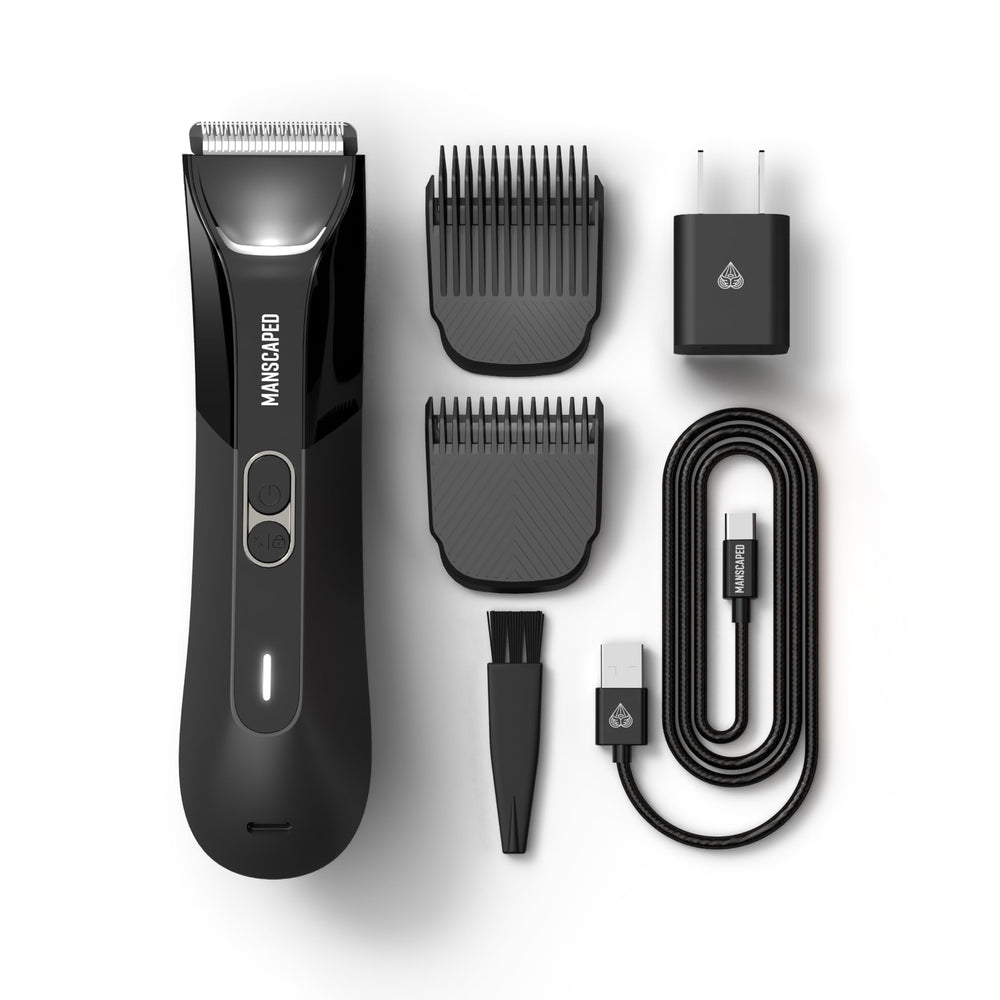 MANSCAPED Lawn Mower 4.0 Pro suited for groin, body, and back grooming.