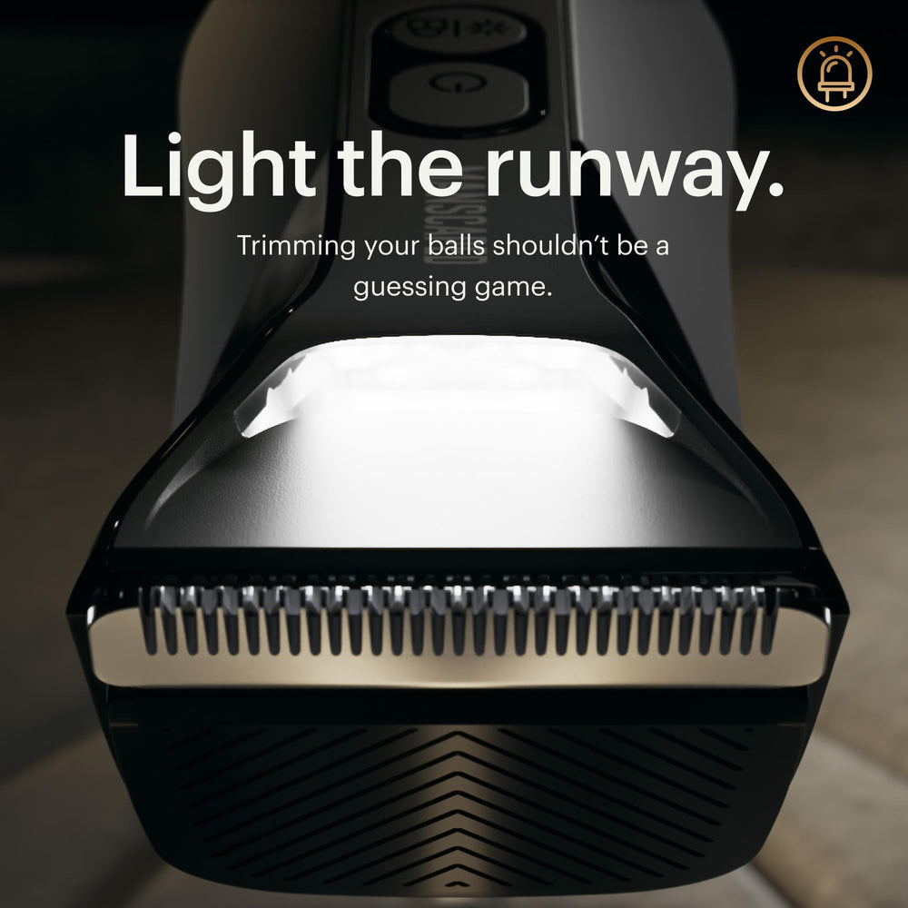 MANSCAPED Lawn Mower 4.0 Pro USB-C and wireless charging for easy powering.