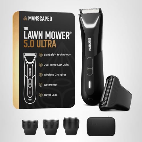 MANSCAPED Lawn Mower 5.0 Ultra full-body grooming versatility in one tool