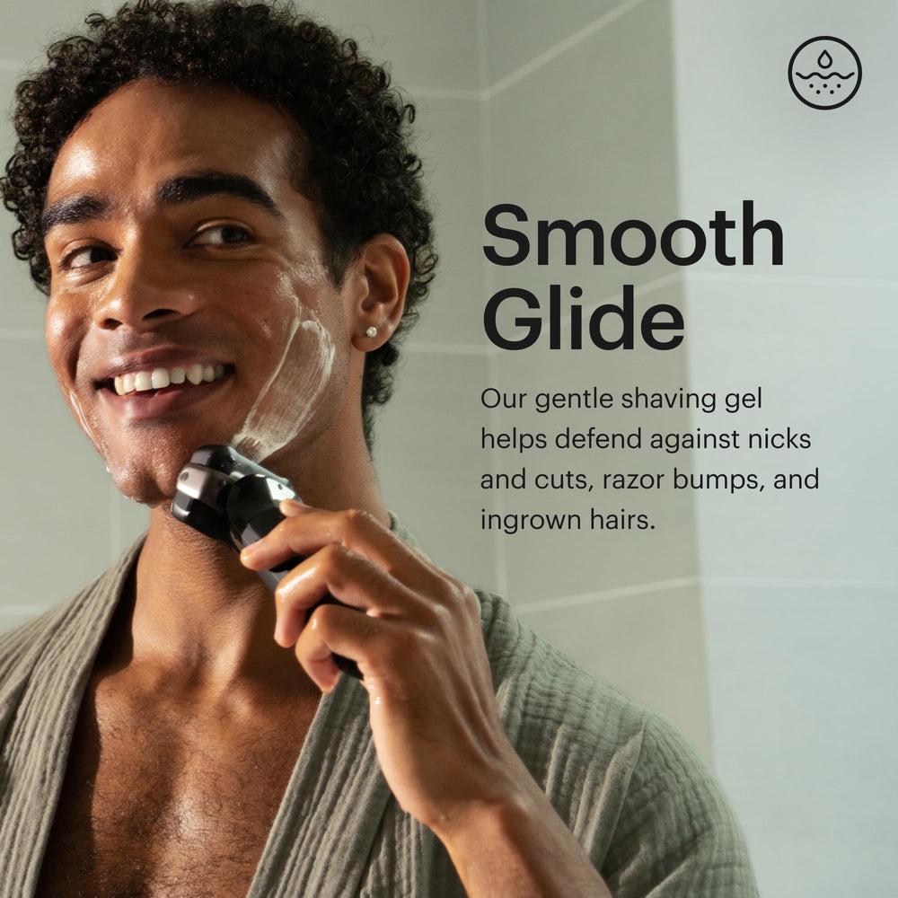 MANSCAPED Power Shave Gel moisturizing-hydration on skin after shave
