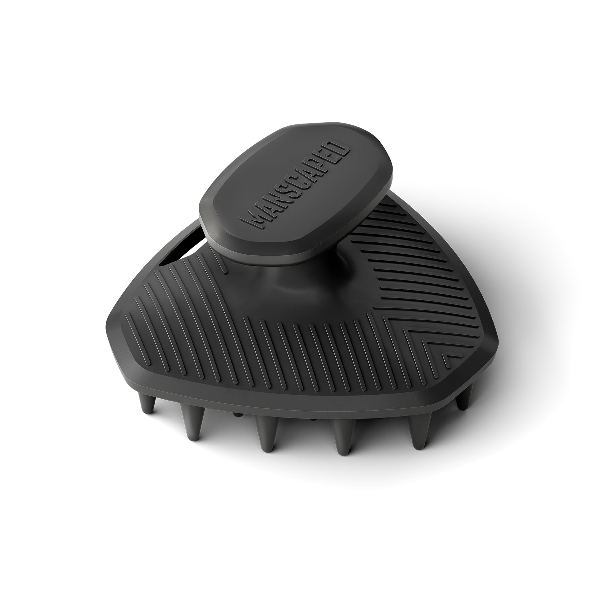 MANSCAPED Scalp Buffer travel-friendly design in a compact setup.