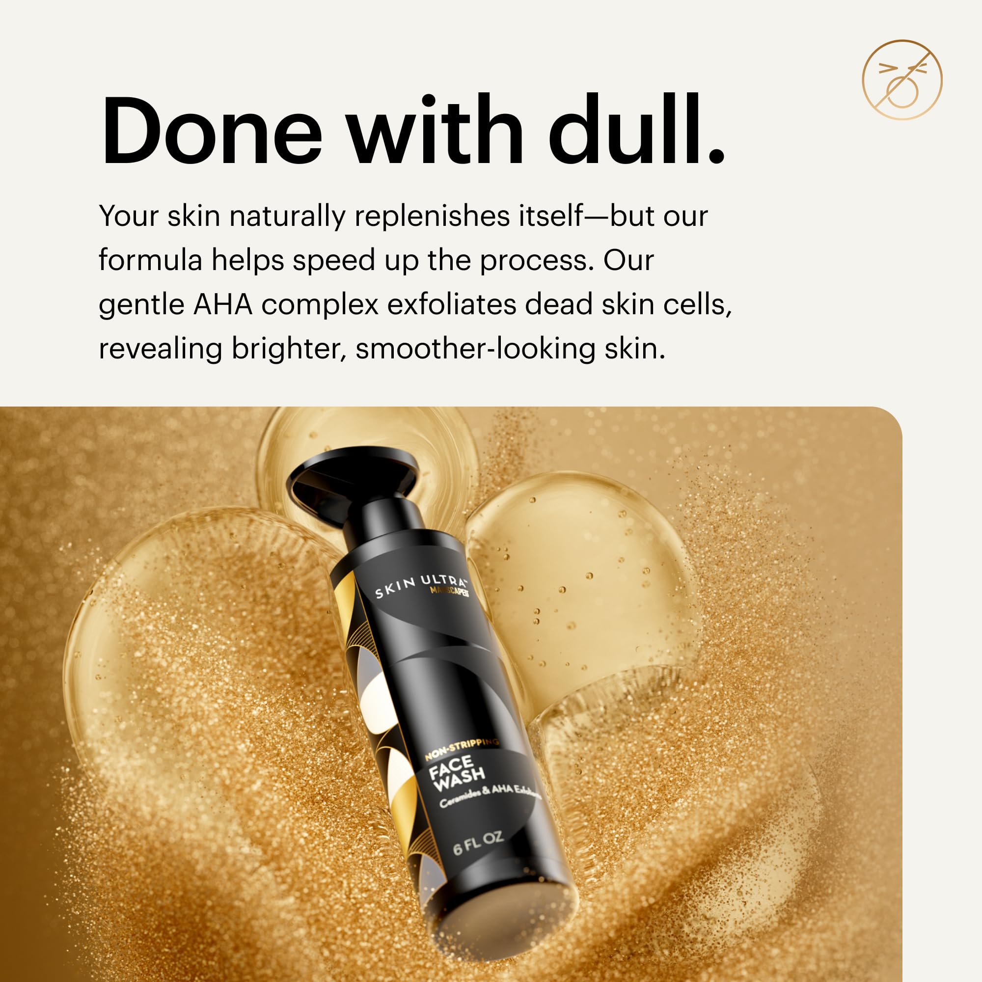 MANSCAPED Skin Ultra Face Wash pump-dispense shows easy daily use.