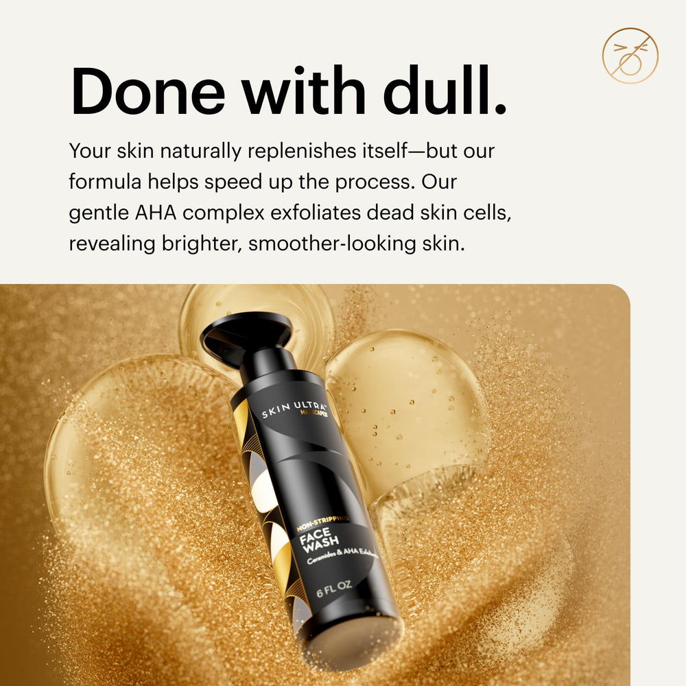 MANSCAPED Skin Ultra Face Wash pump-dispense shows easy daily use.