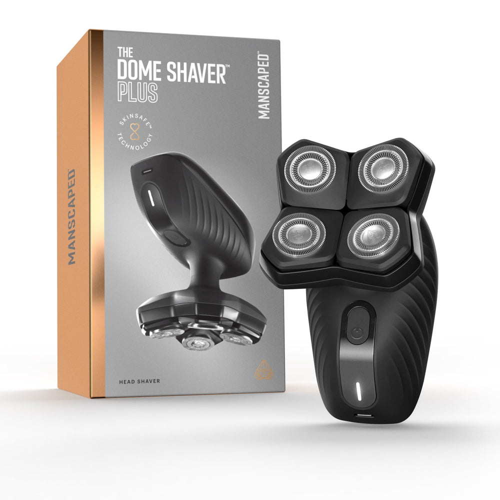 MANSCAPED The Dome Shaver Plus ergonomic handle for comfortable control