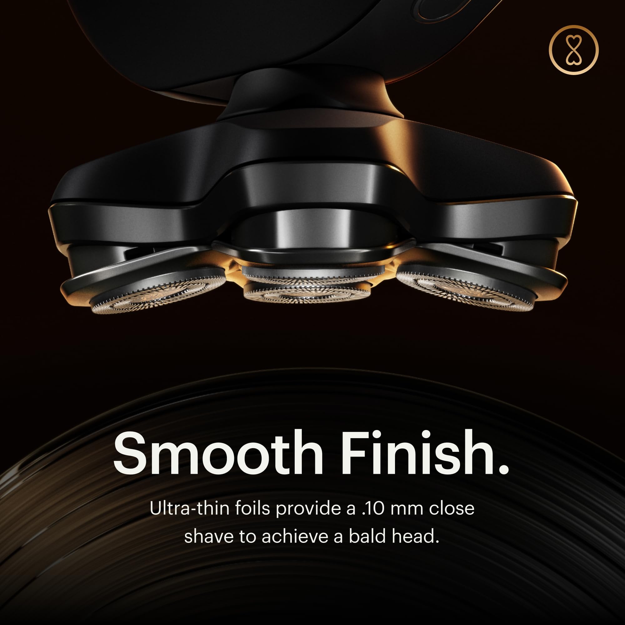 MANSCAPED The Dome Shaver Pro curved blade pad for comfortable navigation