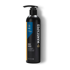 MANSCAPED UltraPremium Persevere bottle front for a refreshing daily cleanse.