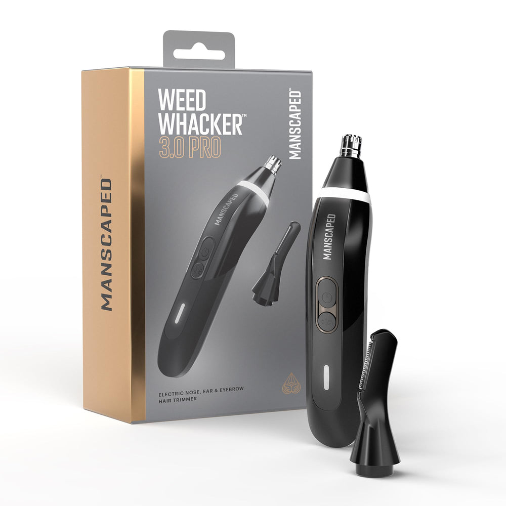 MANSCAPED Weed Whacker 3.0 PRO nose trim for precise grooming and clean nostrils.