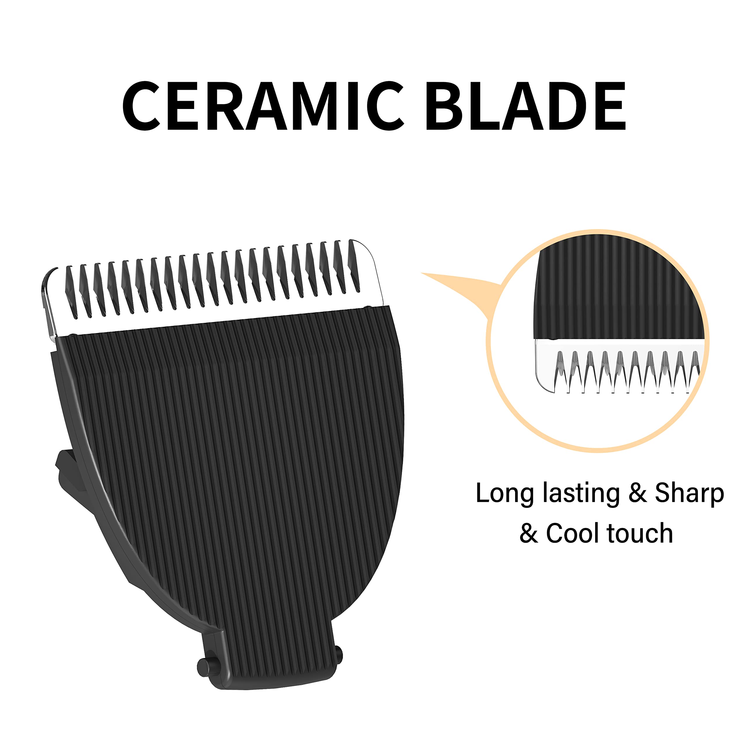 MANSPOT blade maintenance brush rinse keeps blades sharp and ready for use