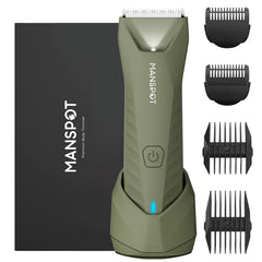 MANSPOT Manscape trimmer LED light for precise grooming in dim areas