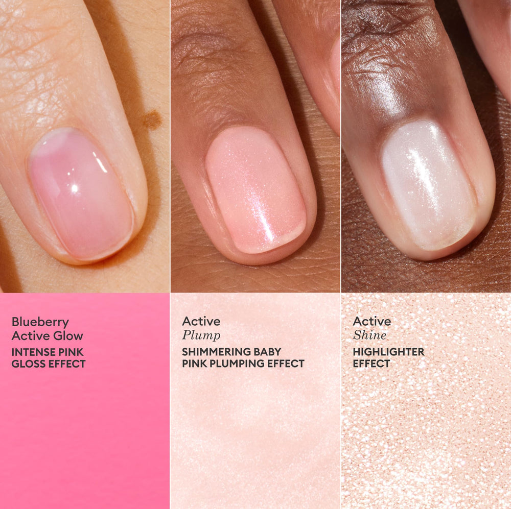 Manucurist Active Icons Trio packaging highlights vegan, plant-based polish care from France