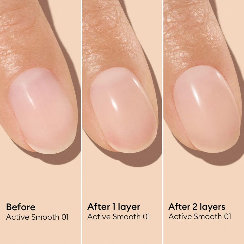 Manucurist Active Smooth 01 vegan cruelty-free formula boosts nail vitality