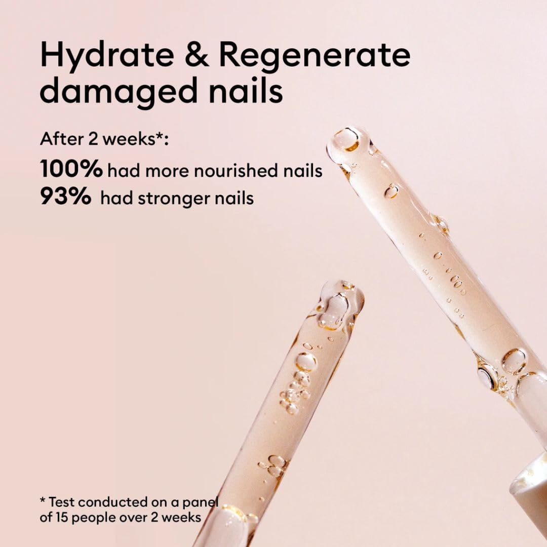 Manucurist Complete Serum texture note, non-greasy finish.