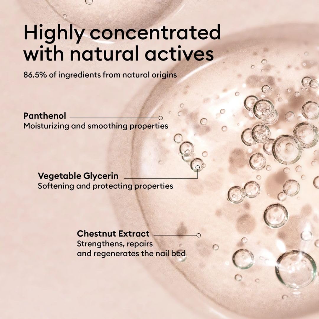 Manucurist Complete Serum bottle emphasizes French-made, plant-based formula.