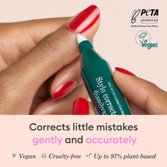 Manucurist refill tips ensuring long-lasting, precise corrections during manicure.