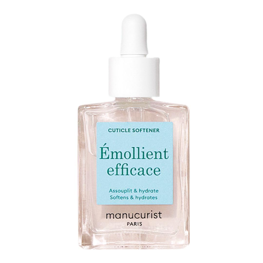 Manucurist Cuticle Remover bottle shows gel softener for easy manicure prep