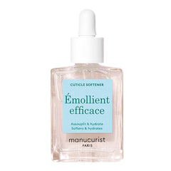 Manucurist Cuticle Remover bottle shows gel softener for easy manicure prep