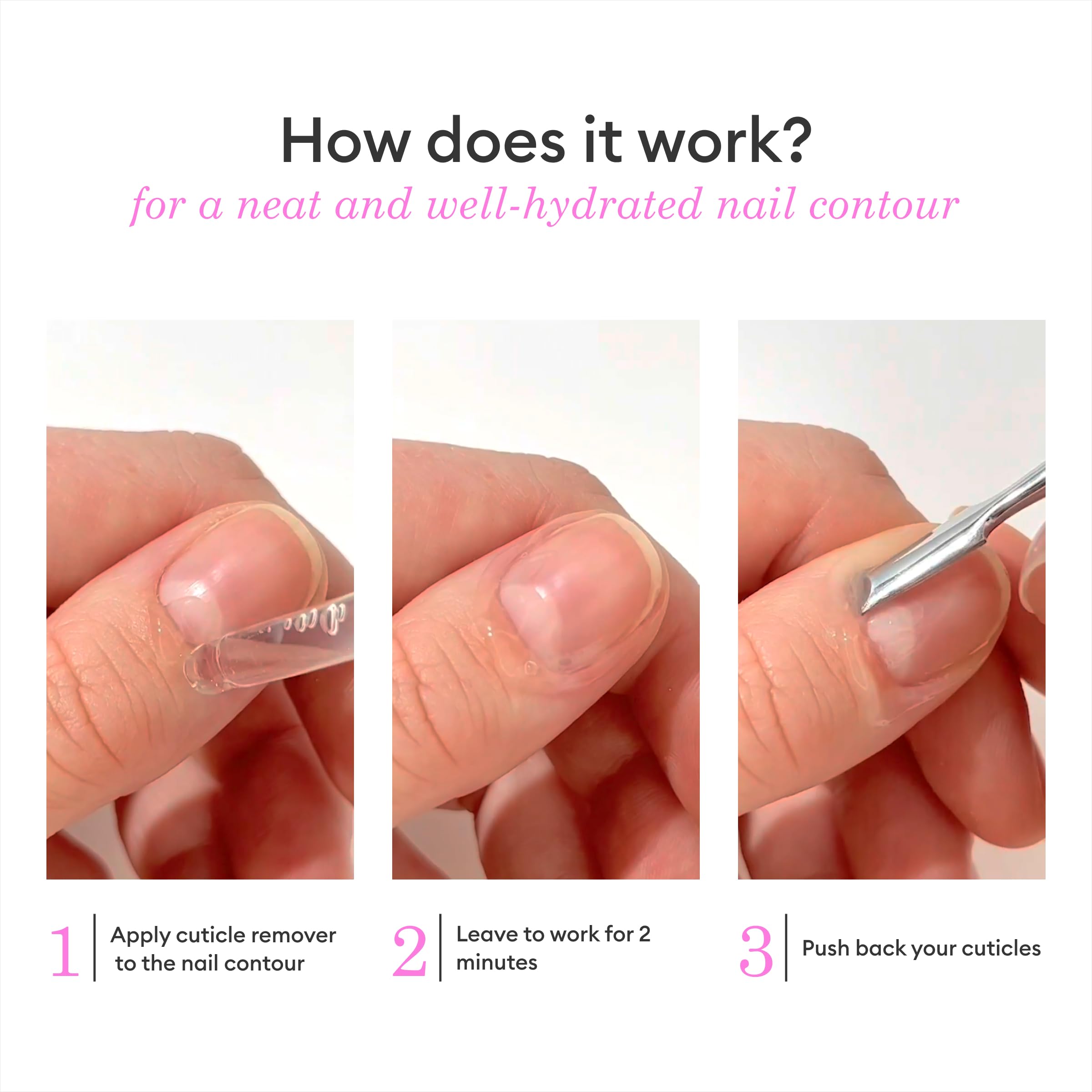 Manucurist Cuticle Remover prep with nail degreaser for polish adhesion