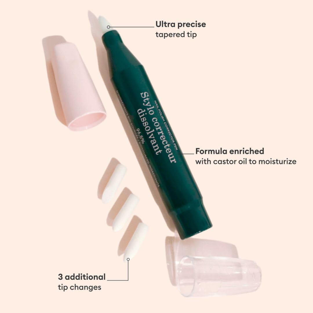 Manucurist acetone-free remover highlights a gentle plant-based formula.