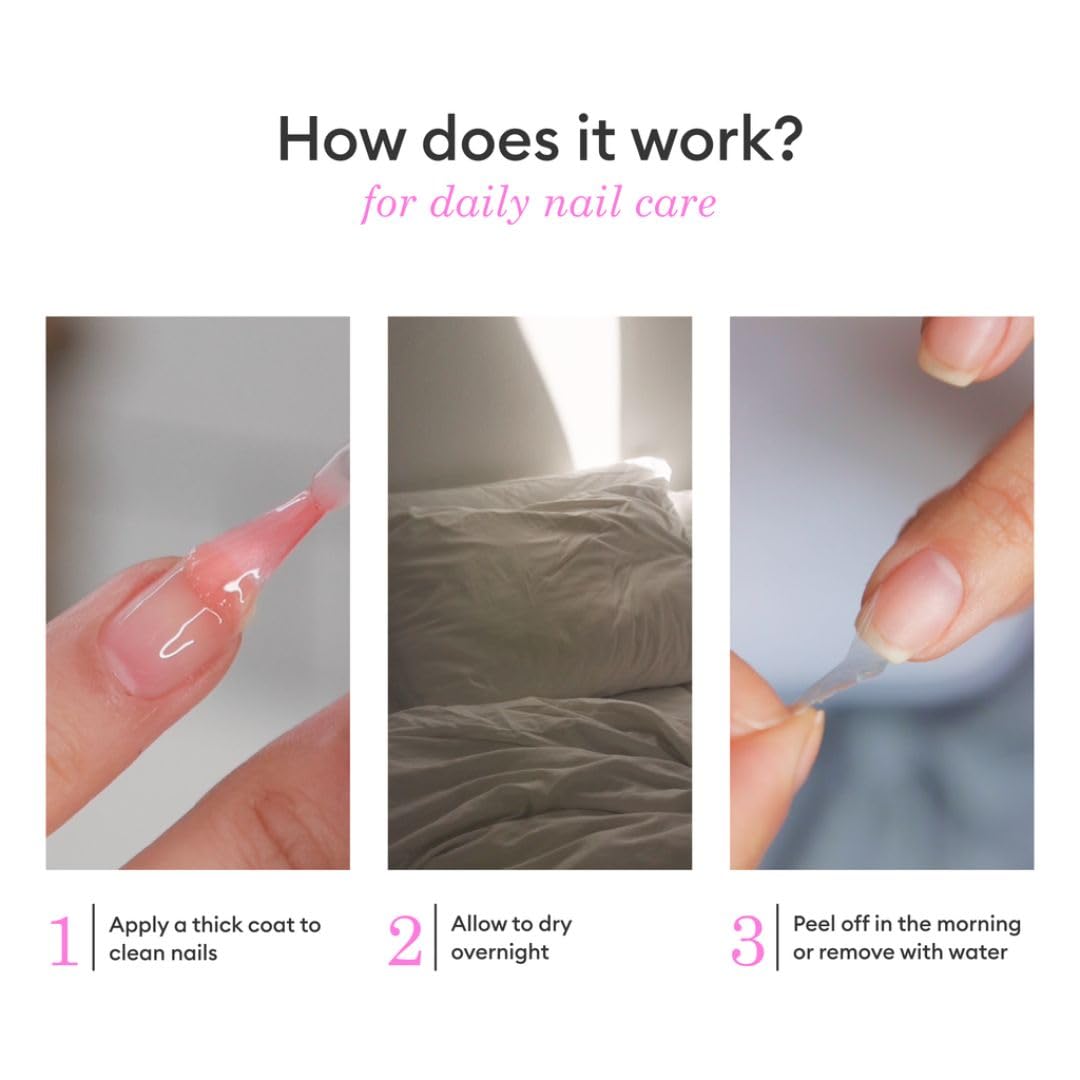 Manucurist SOS Nail Mask packaging close-up emphasizes vegan formula