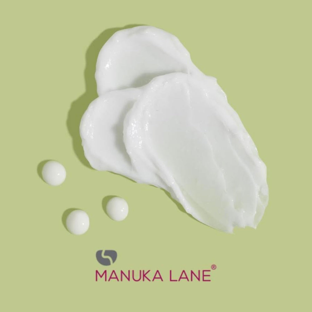 Manuka Lane goji extract detail conveys antioxidant-rich nourishment for skin.
