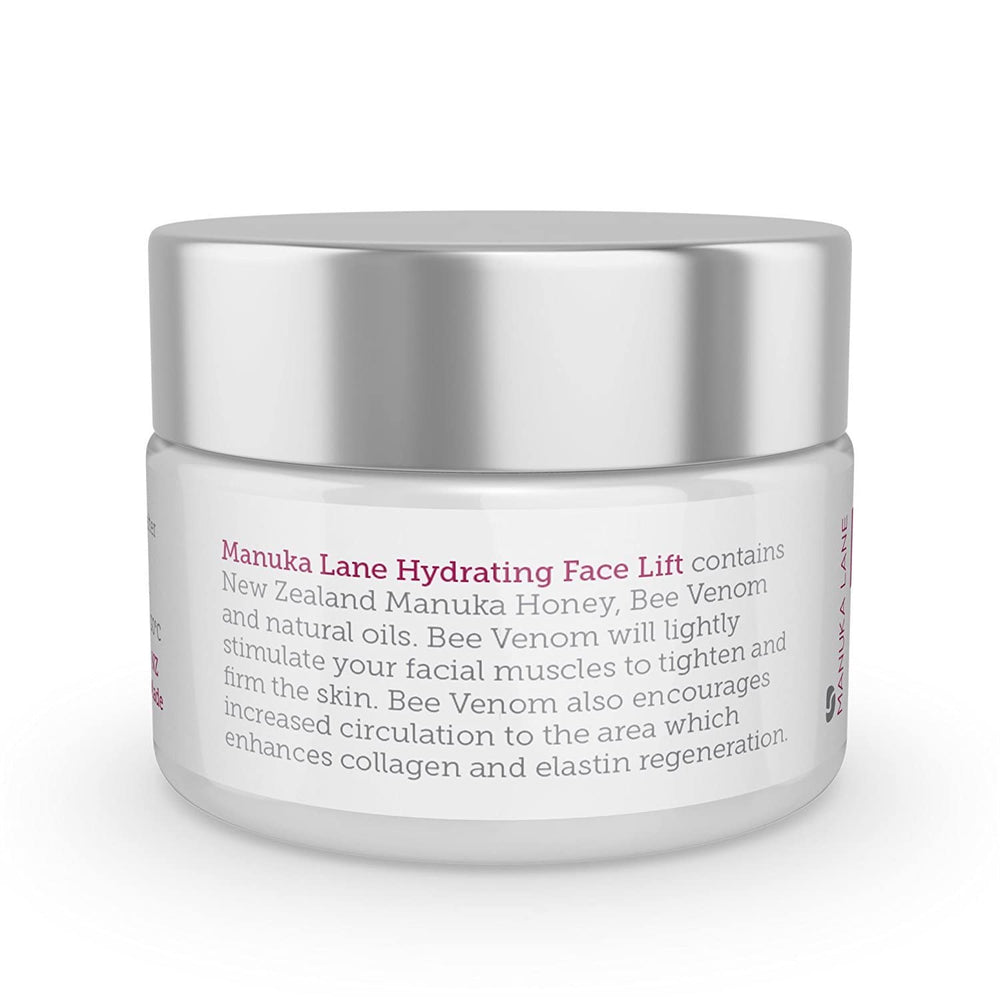 Manuka Lane jojoba oil drop demonstrates lightweight, non-greasy hydration.