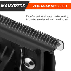 Manxrtod Graphite 3.0 blade zero-gap adjustment indicator demonstrates ultra-precise setup.