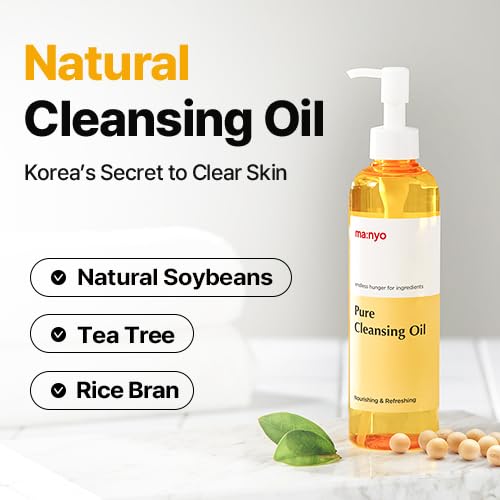 MANYO 14-plant-based oils blend highlights nourishing skincare.