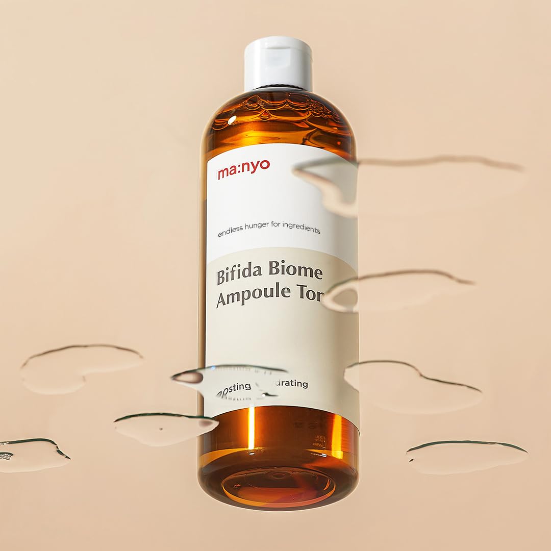 Manyo Bifida Biome Ampoule Toner five-types hyaluronic acid for deep hydration