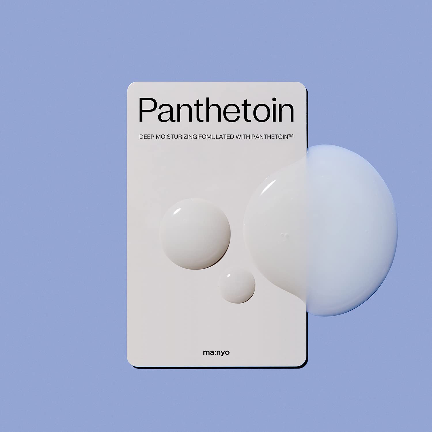 Manyo Panthetoin Toner swirl demonstrates gentle hydration prep