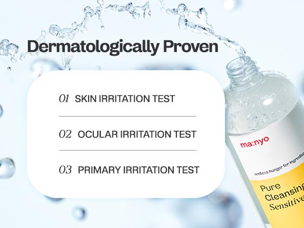 manyo pure cleansing water skin routine benefits hydration during cleansing