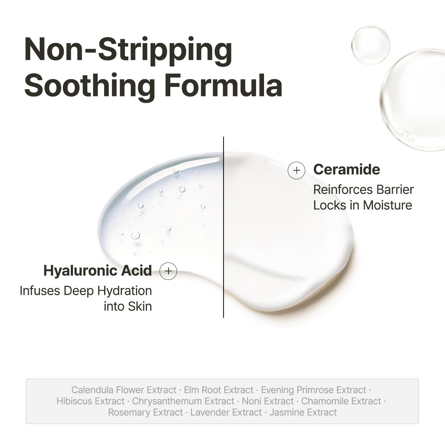 ma:nyo Pure & Deep Cleansing Foam applying cleanser to face in routine