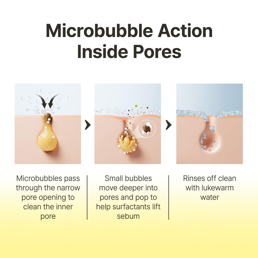 ma:nyo Pure & Deep Cleansing Foam floral ceramides moisturizing during cleansing