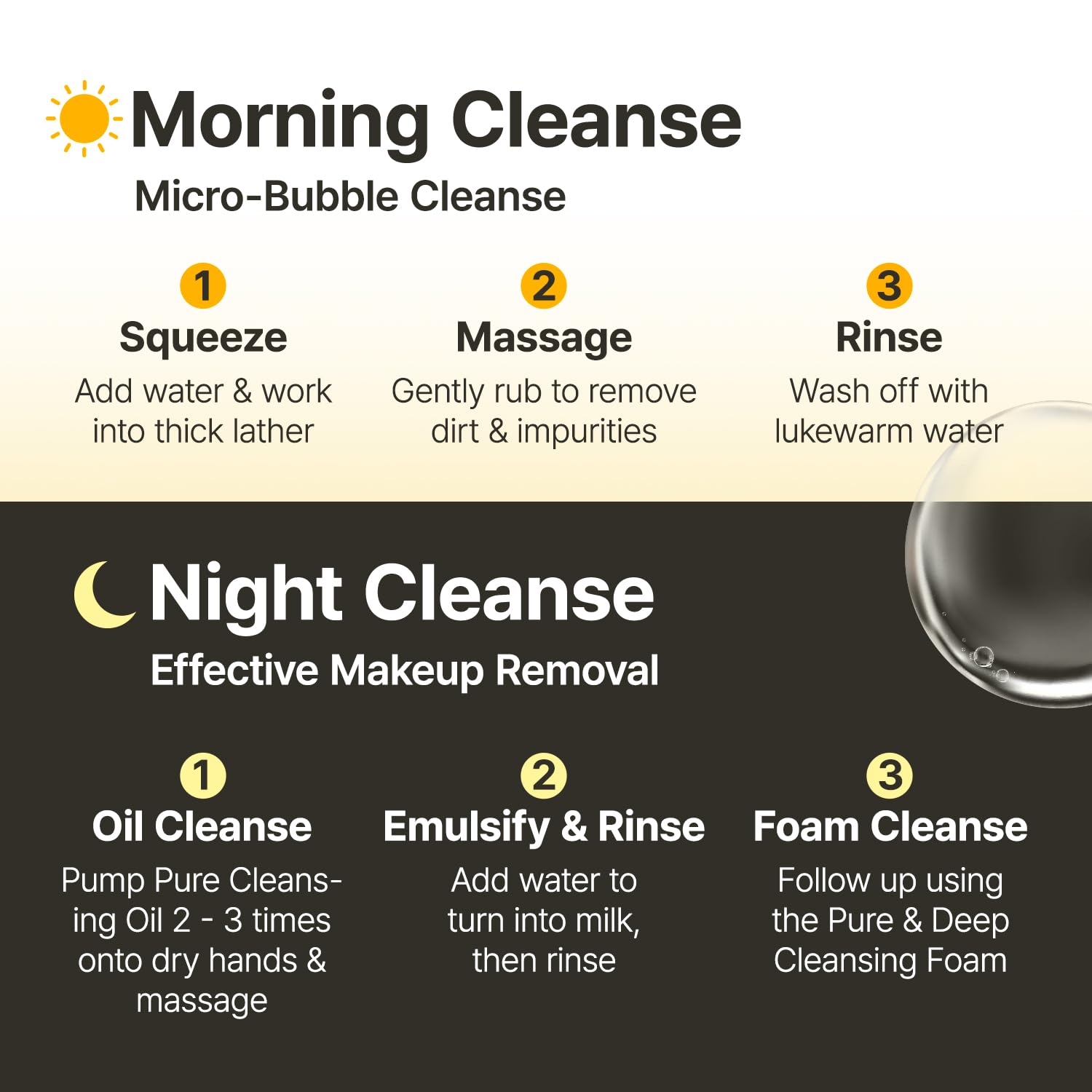 ma:nyo Pure & Deep Cleansing Foam travel-friendly cleansing idea