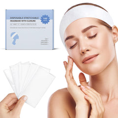 MaopaoBeauty headband dual-adjustment-system secures a custom fit for facial services.