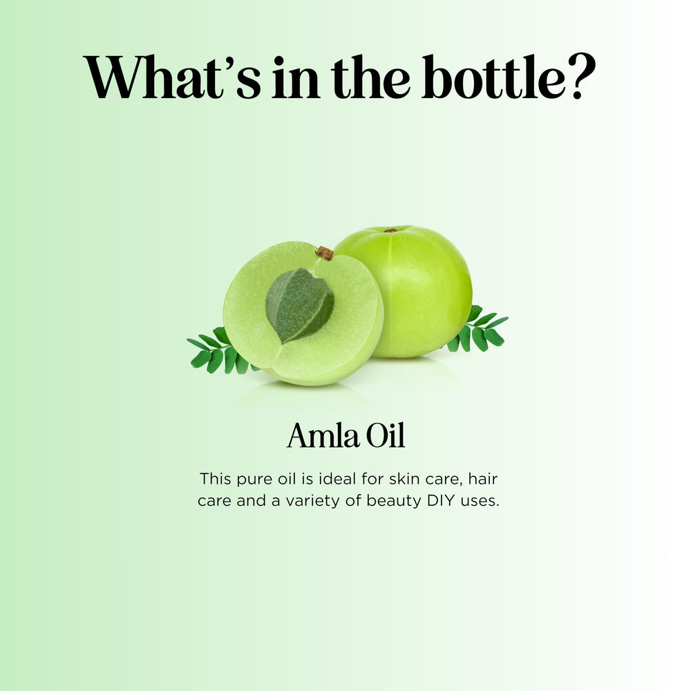 Maple Holistics Amla Oil organic-certification label reinforces clean ingredients.