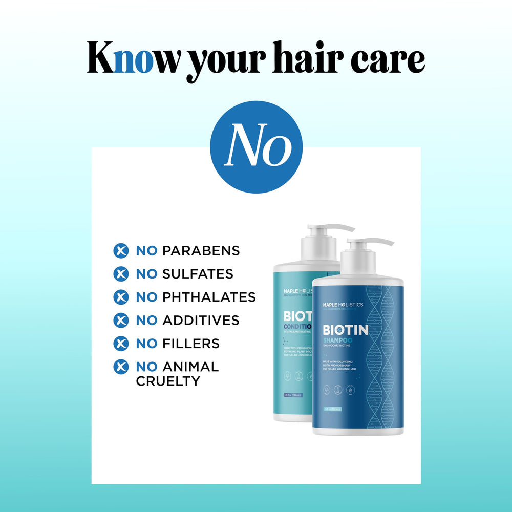 Biotin conditioner pump dispensed showing easy application