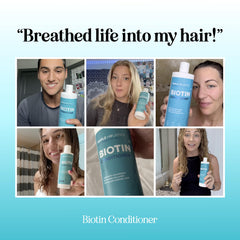 Maple Holistics biotin conditioner plant proteins support hair fibers