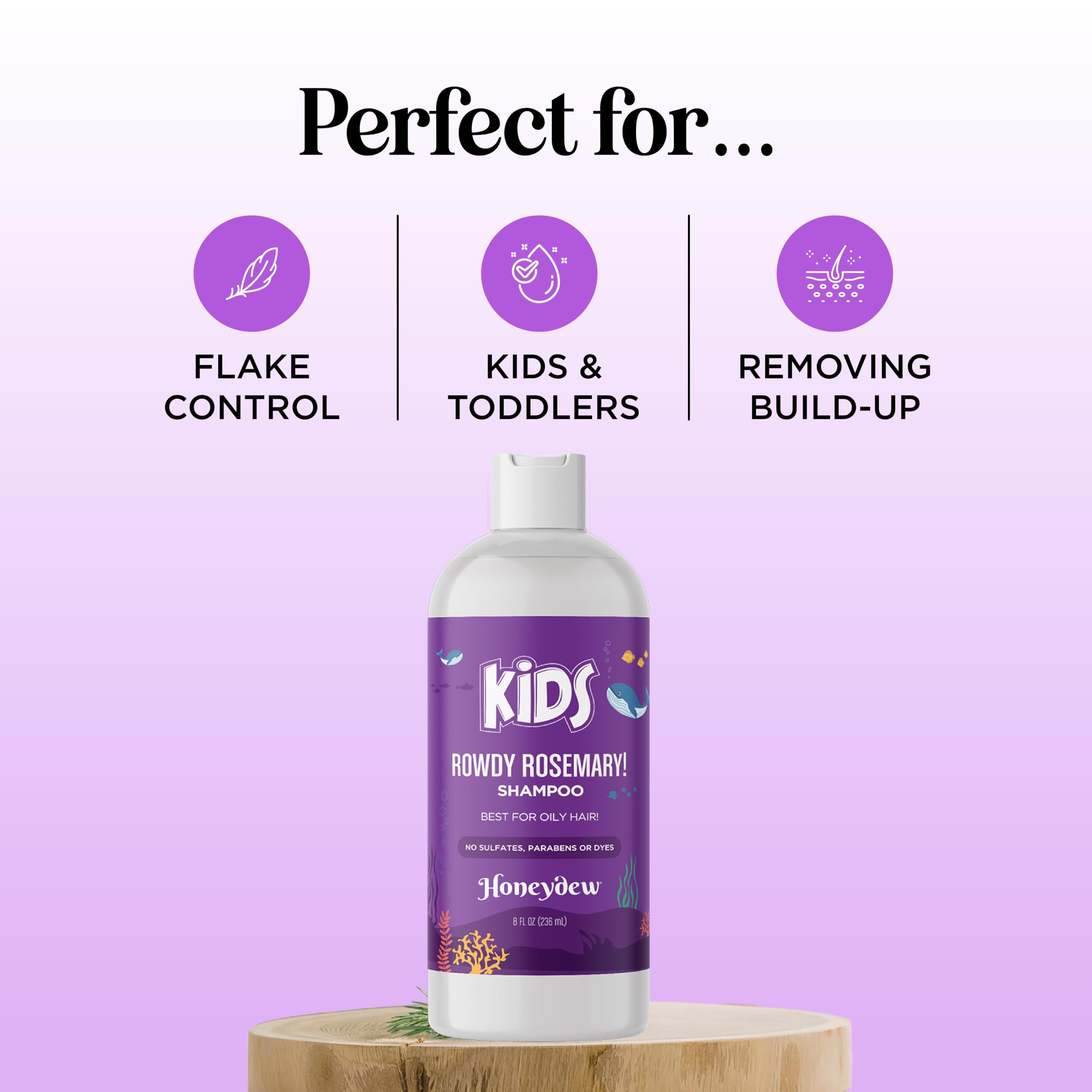 Maple Holistics champú niños, aceite-te-arbol purificante