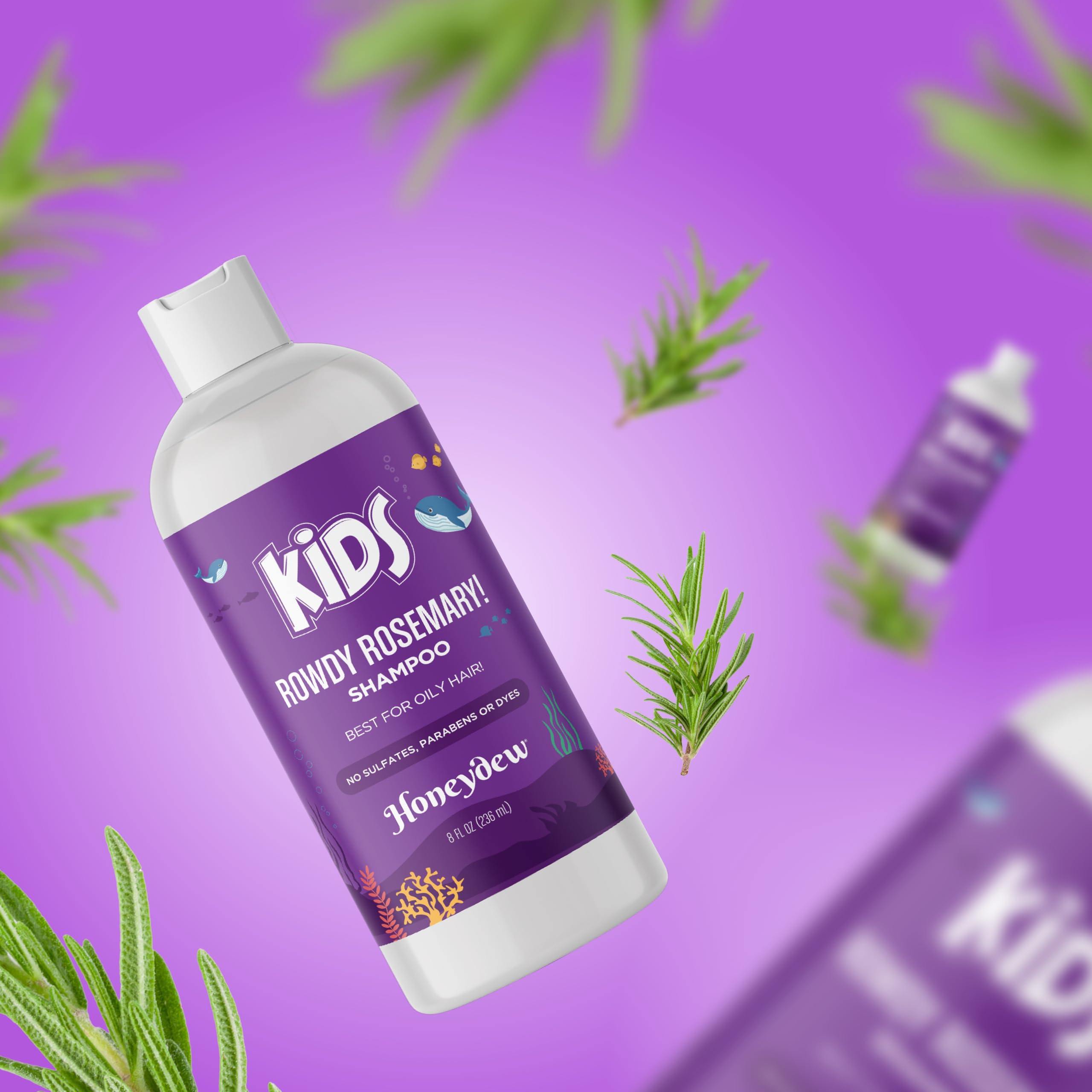 Maple Holistics champú niños, brillo natural sedoso