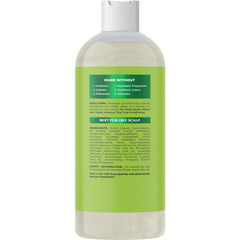 Maple Holistics color safe shampoo label indicates gentle cleansing for color treated hair