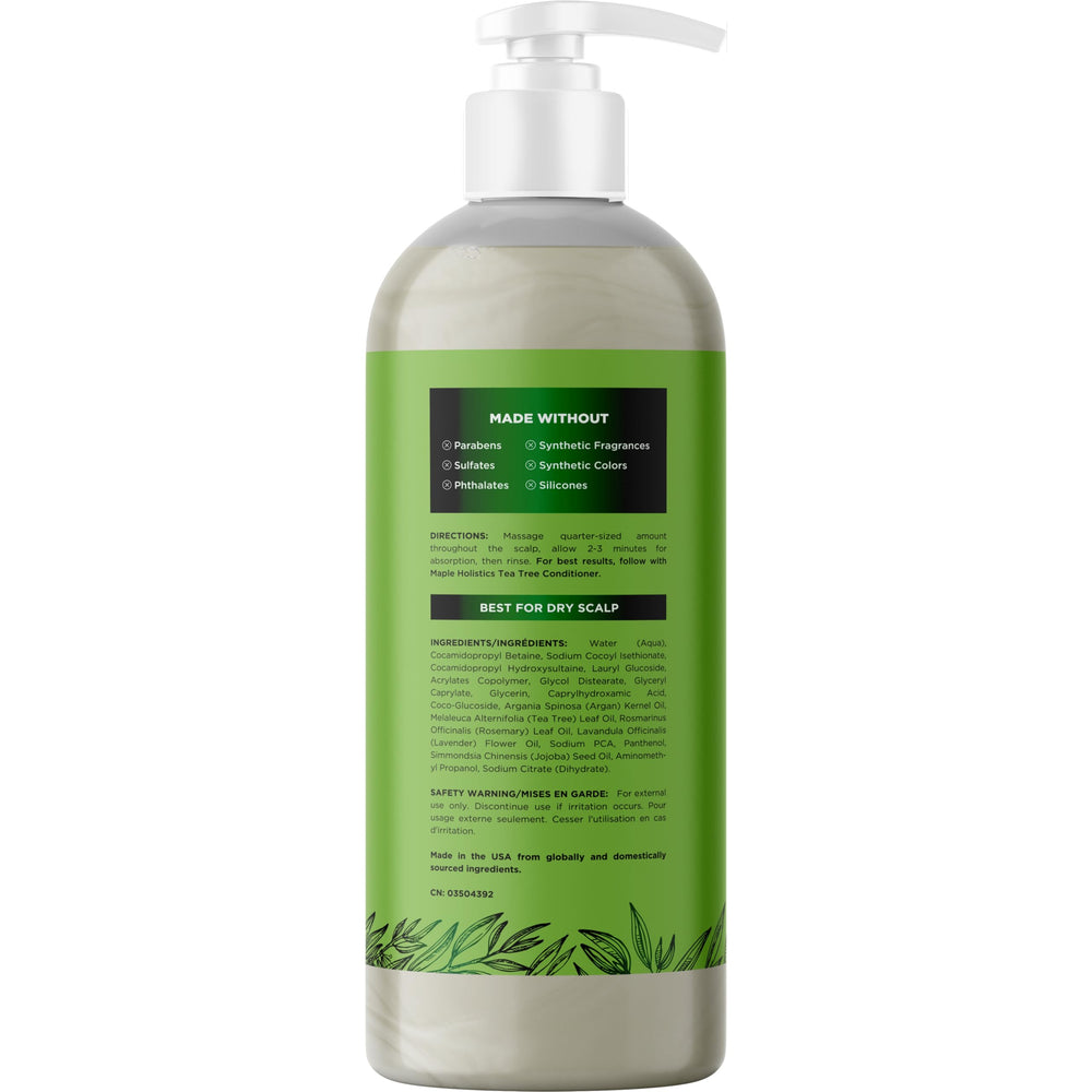 Maple Holistics daily scalp-refresh image suggesting quick, refreshing cleanse