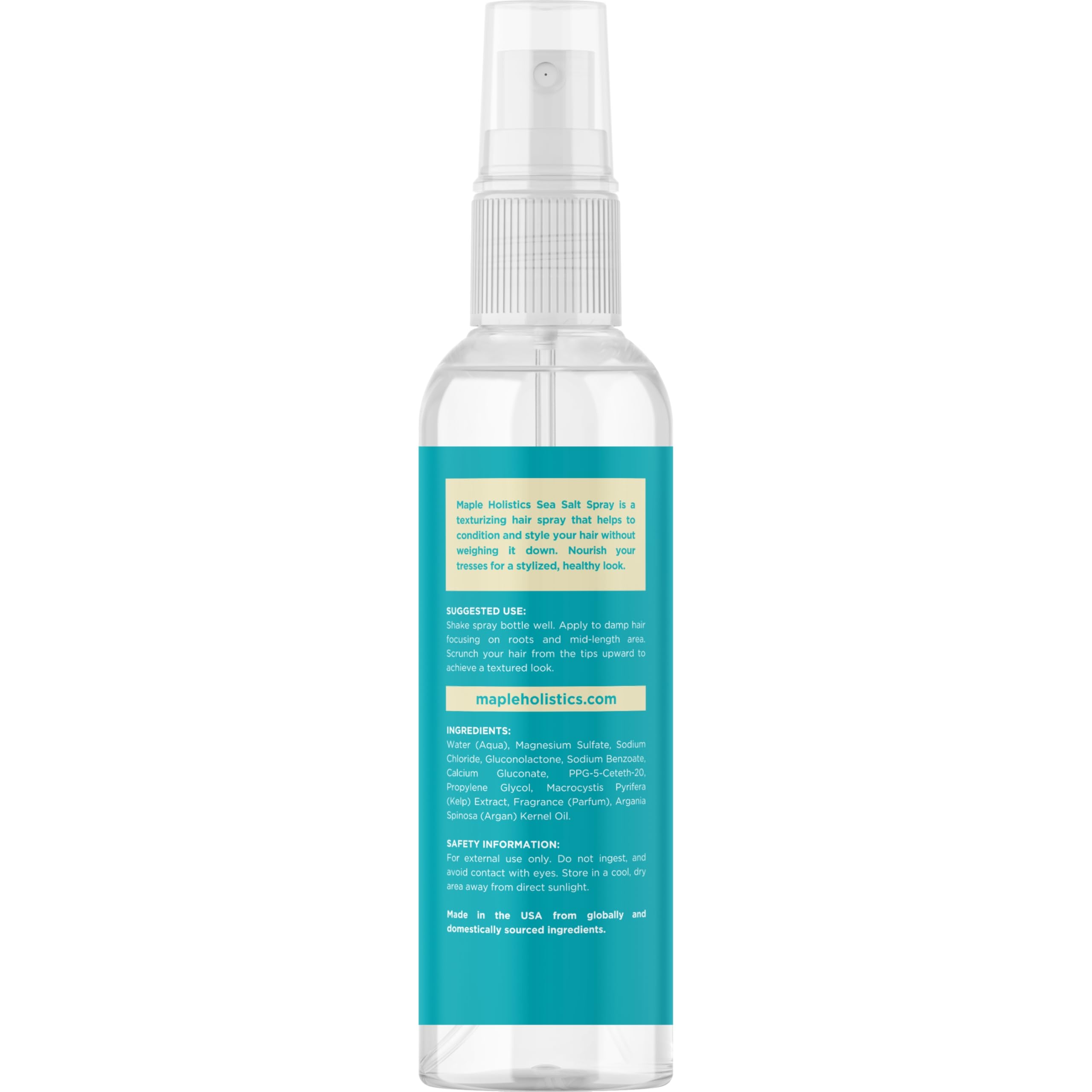 Maple Holistics extracto alga marina cabello: cuidado nutritivo para fortaleza.