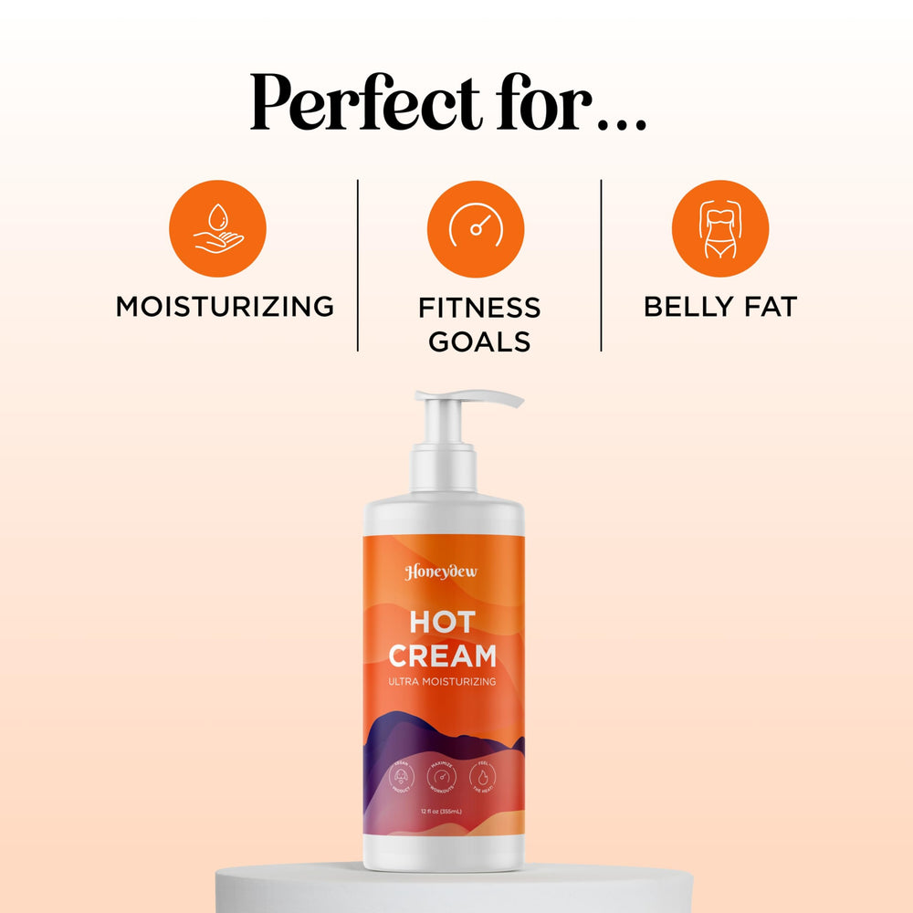 Maple Holistics Hot Cream Sweat Enhancer workout scene demonstrates active contouring during routines.