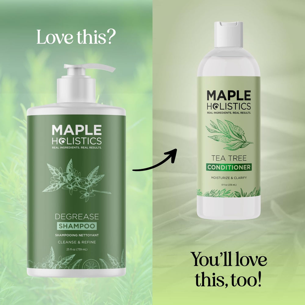 Maple Holistics lemon-basil essentials suggests refreshing scent and balance.