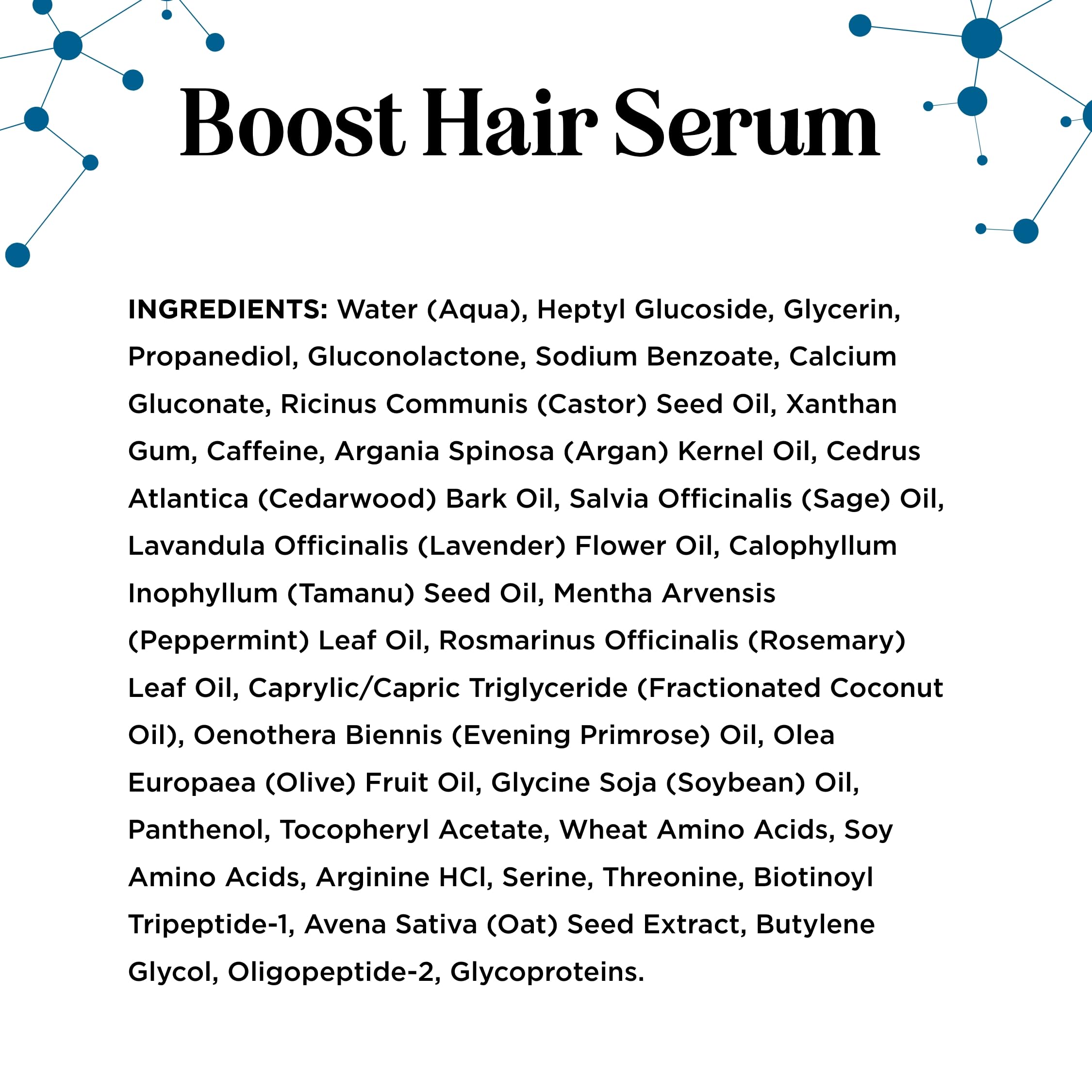 Maple Holistics men’s hair care routine with serum application.
